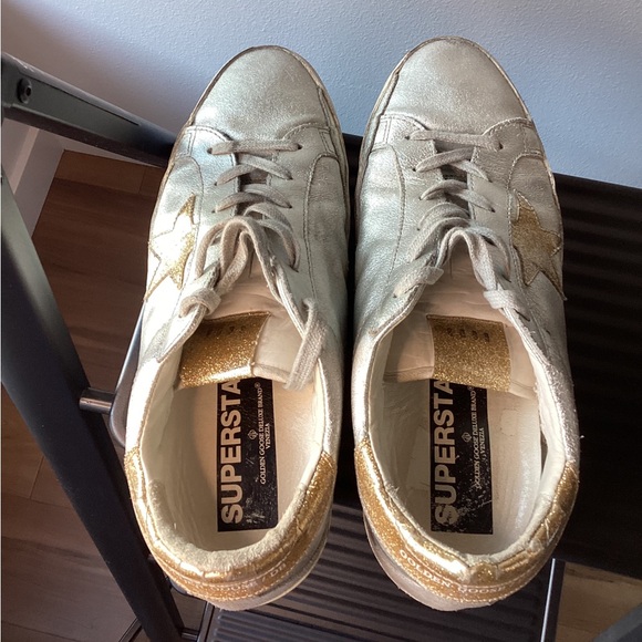 Golden Goose Superstar Leather Sneakers Women’s size 41 - Picture 2 of 3